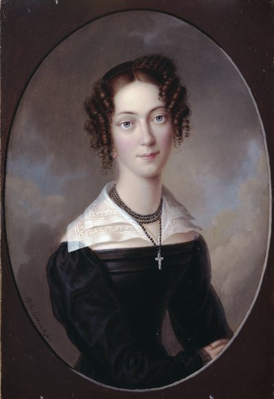 فستان اسود بواسطة برنارد فون جيرارد